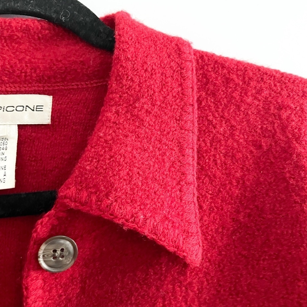 Red Wool Jacket - Picture 6 of 10